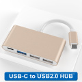 USB HUB3.0 4 в 1 с PD